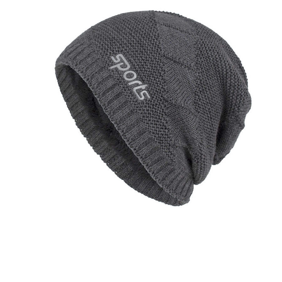 

Men's Women's Autumn Winter Hedging Warm Pile Knitted Hat
