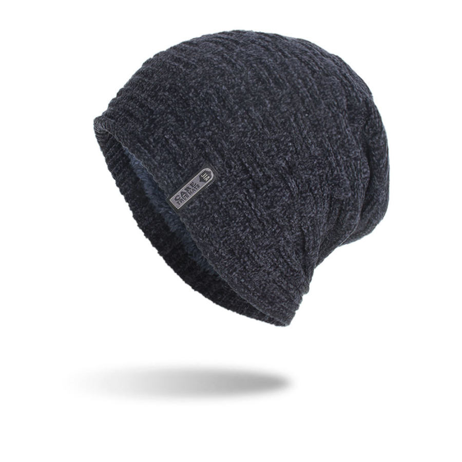 

Men's Women's Autumn Winter Hedging Warm Pile Knitted Hat