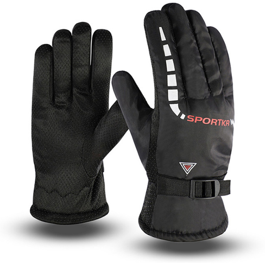 

Men's Outdoor Thickened Warm Ski Riding Gloves