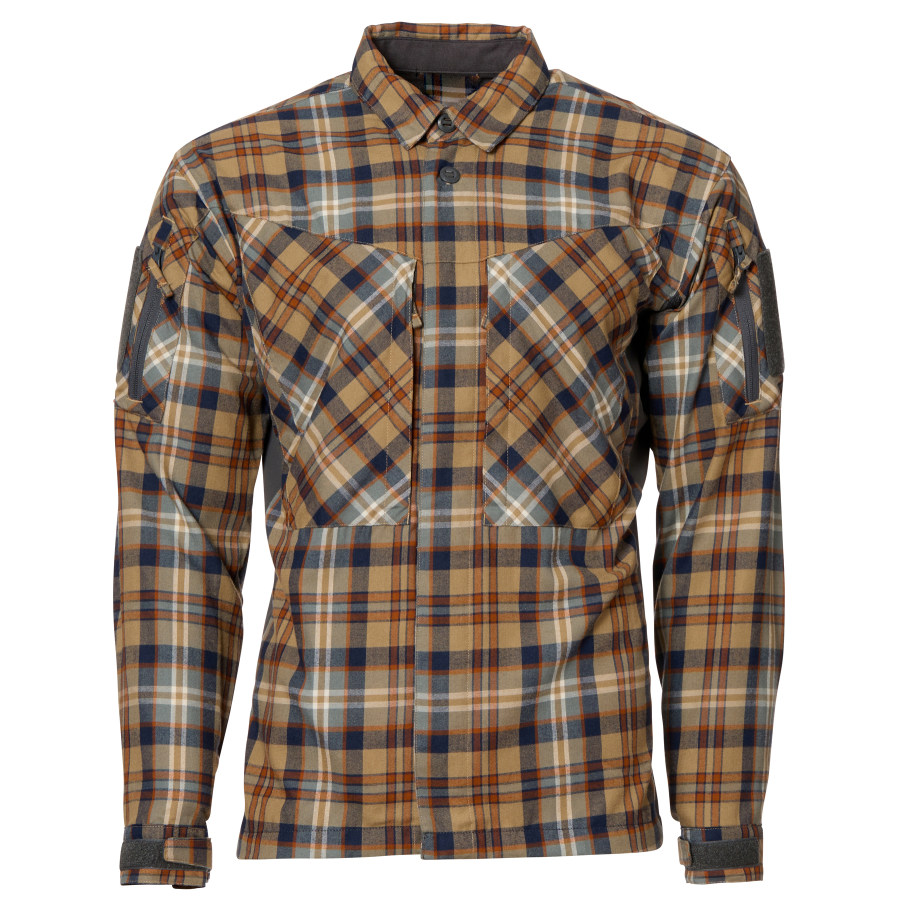 

Men's Outdoor Casual Plaid Tactical Shirt