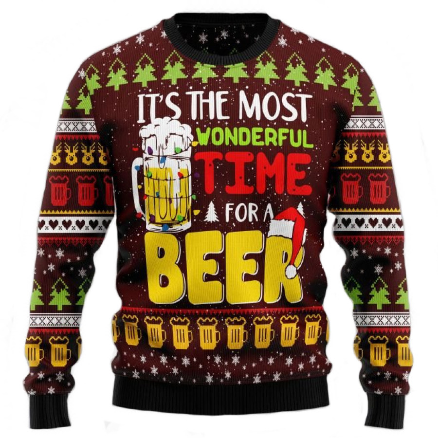 

Beer Ugly Christmas Sweatshirt