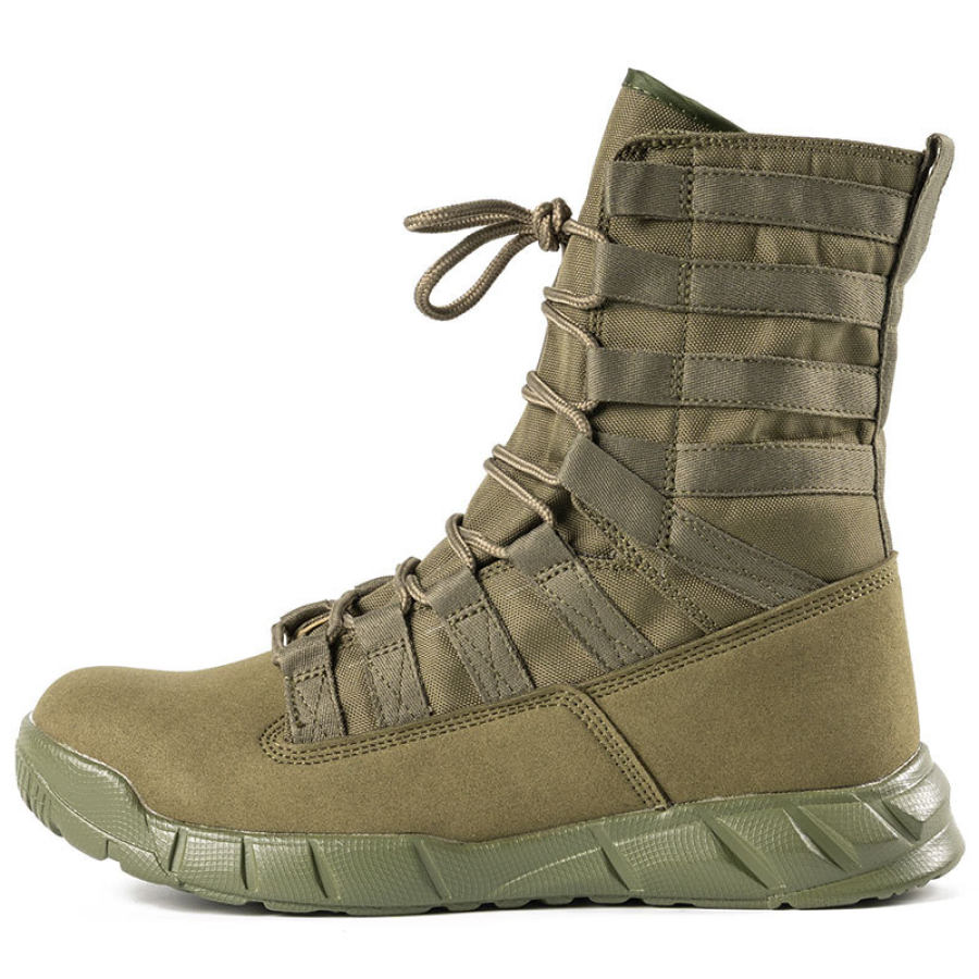 

Men's Lightweight High-Top Combat Boots