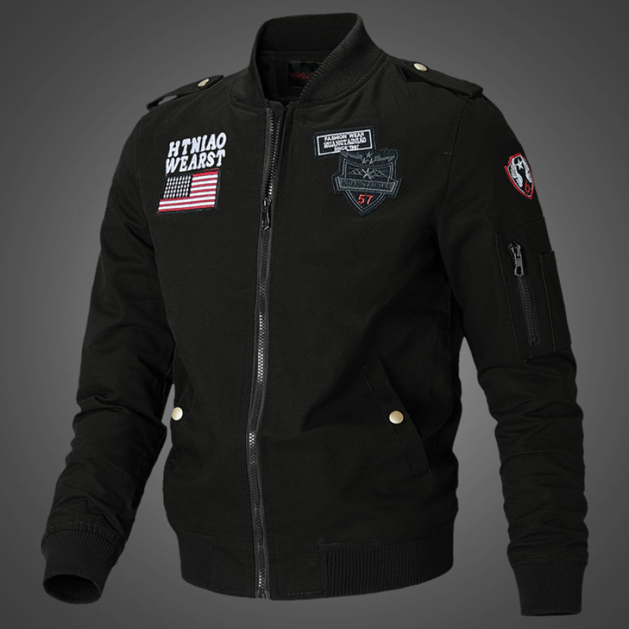 

Mens Outdoor Windproof And Warm Training Jacket