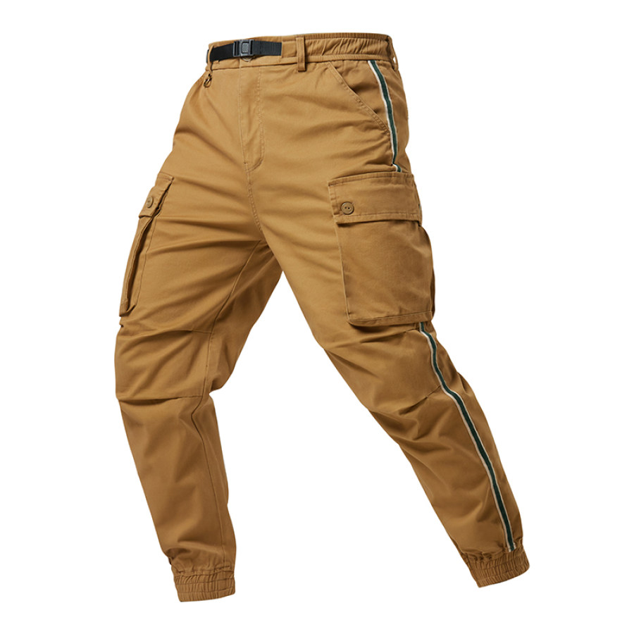 

Men's Outdoor Retro Tactical Camping Trousers With Belt