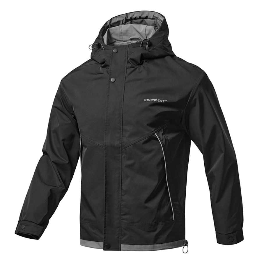 

Men's Cool Style Multi-pocket Mechanical Hooded Jacket