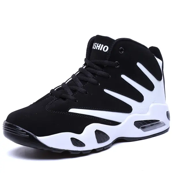 Men's Lightweight Breathable Sports Running Shoes Basketball Shoes - Salolist.com 