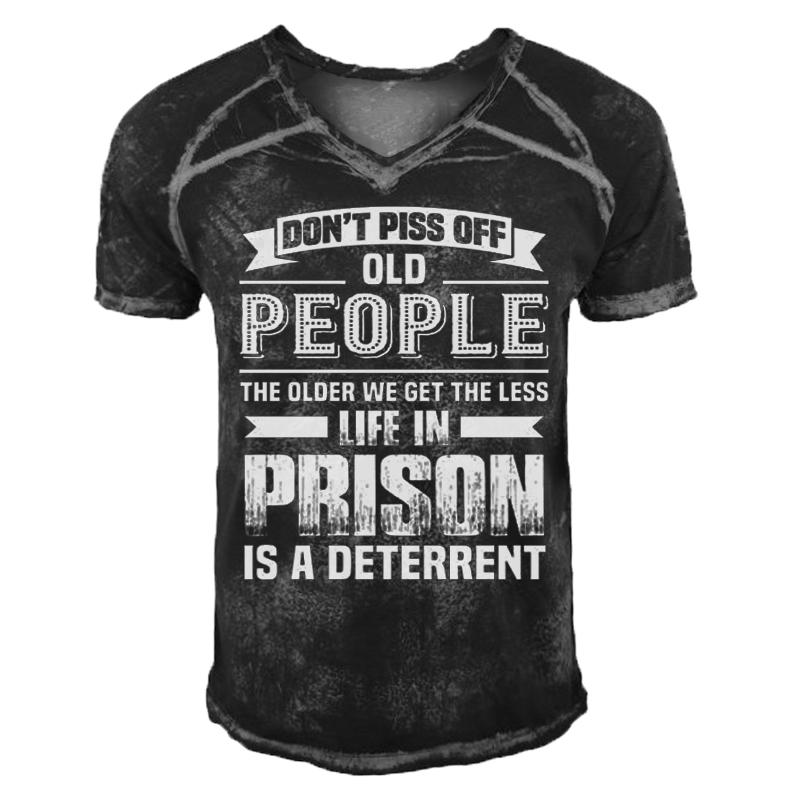 Don't Piss Off Old Chic People T-shirt
