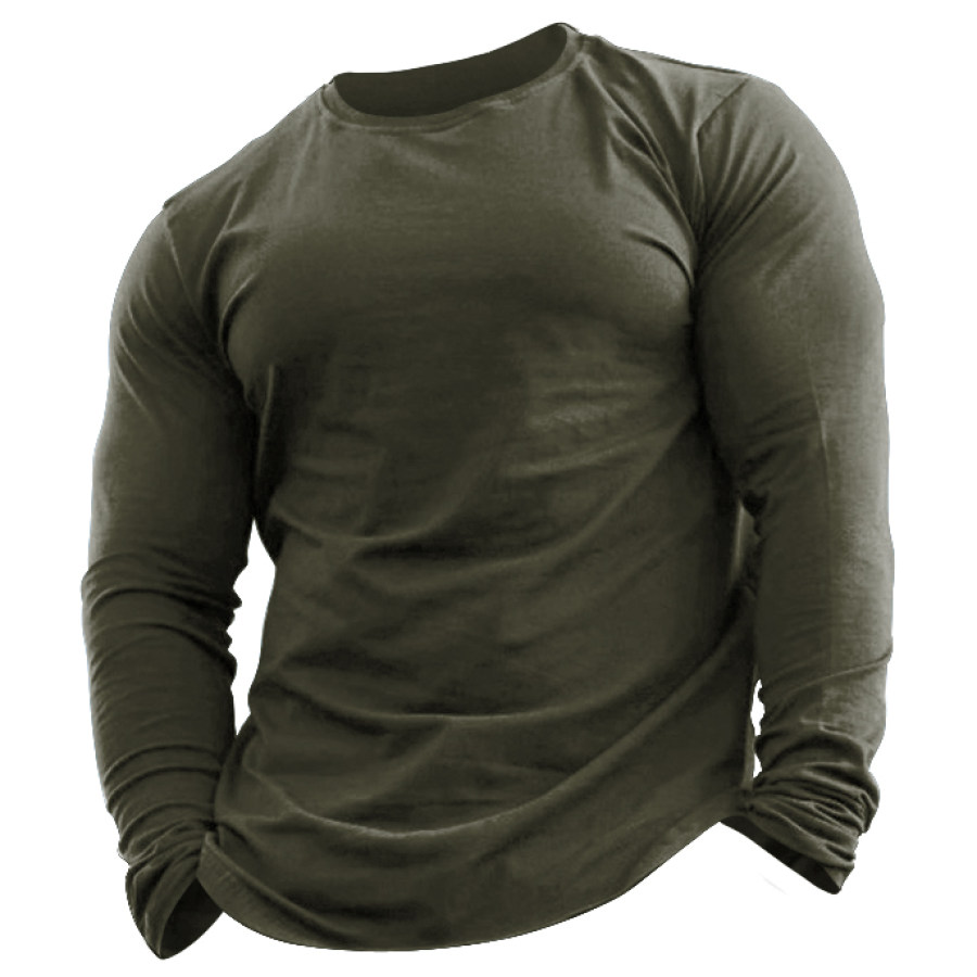 

Men's Outdoor Quick-drying Round Neck Sports T-shirt