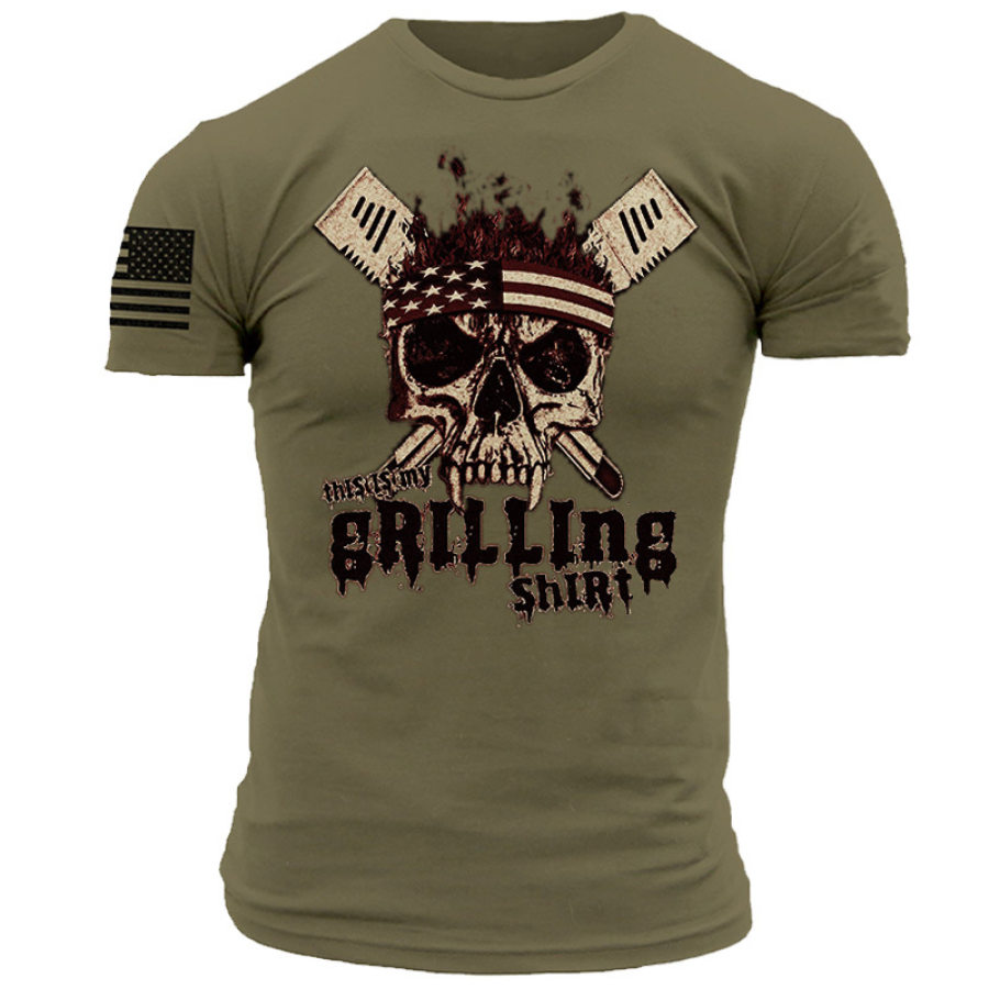 

Men's Cotton Outdoor Comfortable Short-Sleeved T-Shirt