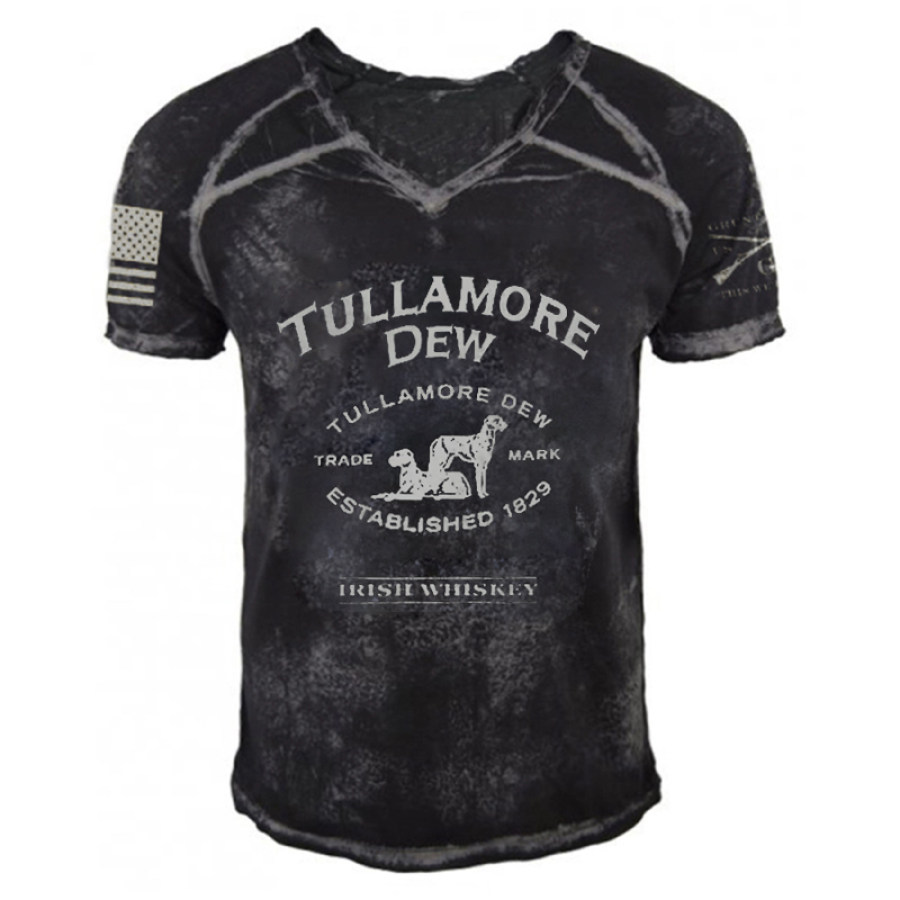 

Tullamore Dew Irish Whiskey Print T-shirt