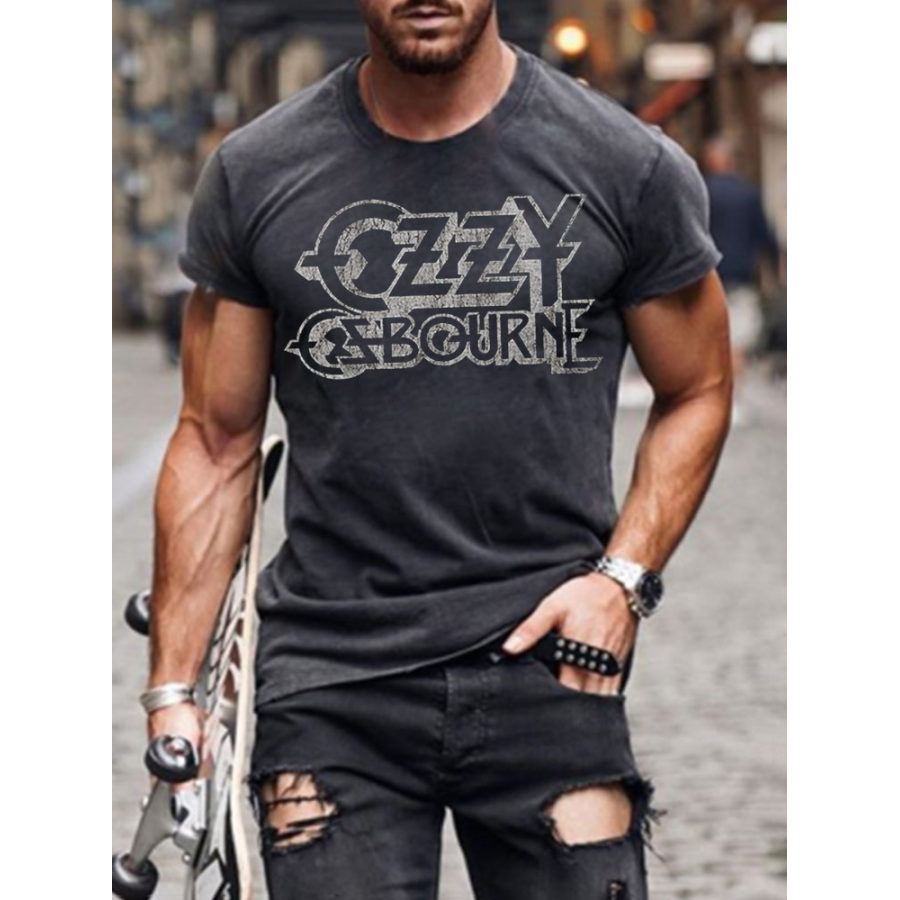 

Ozzy Osbourne RockPrint Short Sleeve T-Shirt