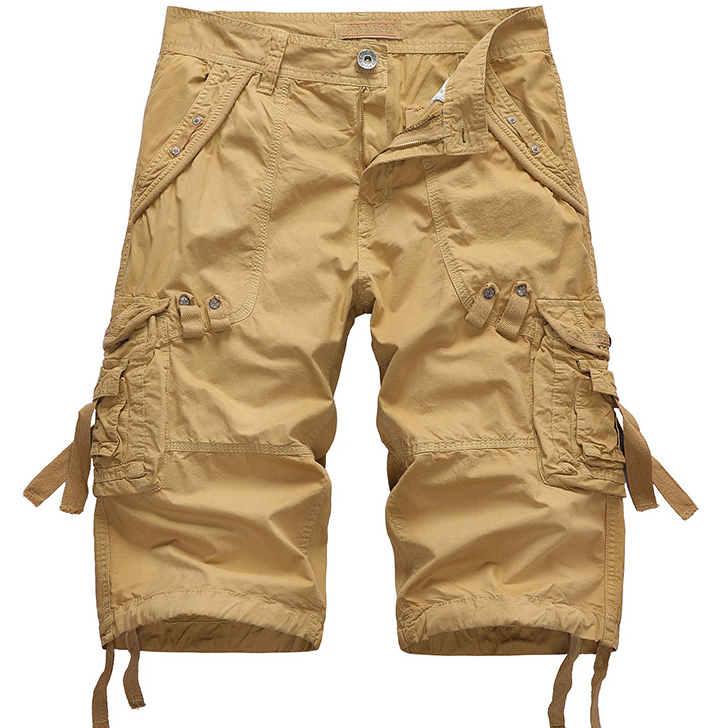 Men's Outdoor Sports Cotton Chic Washed Cargo Shorts
