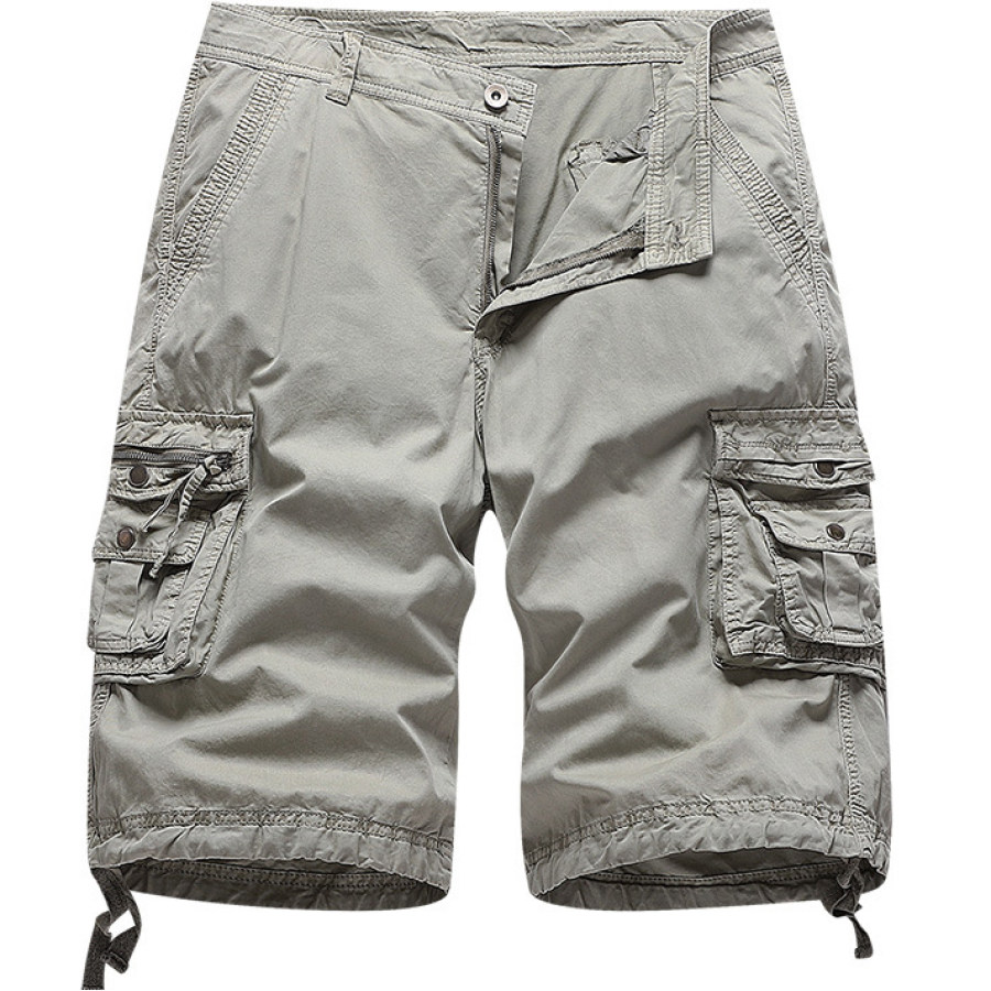 

Men's Outdoor Sports Cotton Loose Cargo Shorts