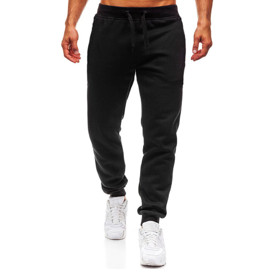 

Men's Fashion Solid Color Sweatpants