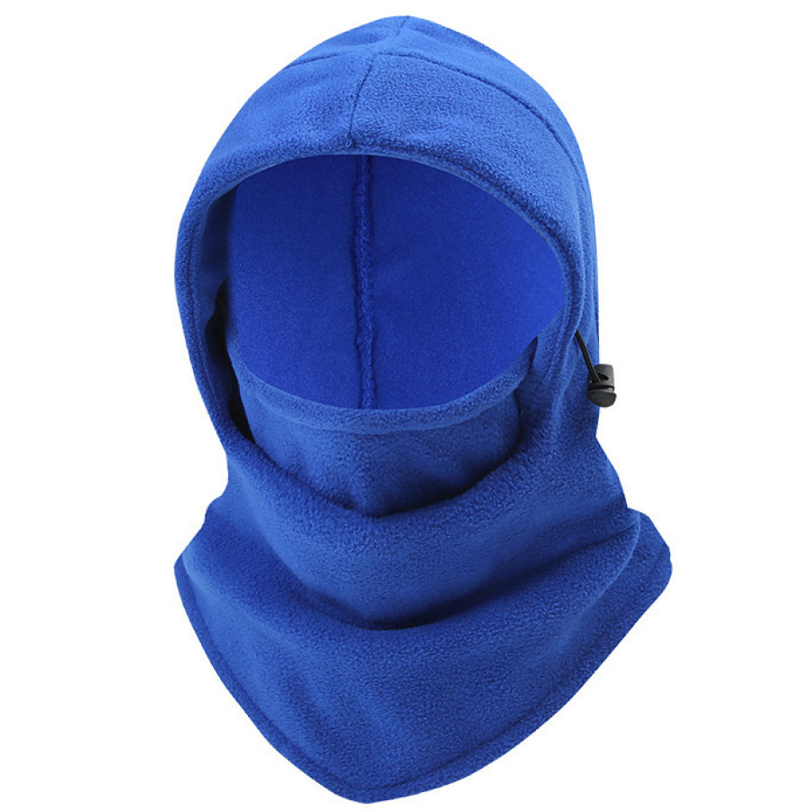 

Outdoor Thickened Polar Fleece Warm And Windproof Riding Ski Mask Headgear