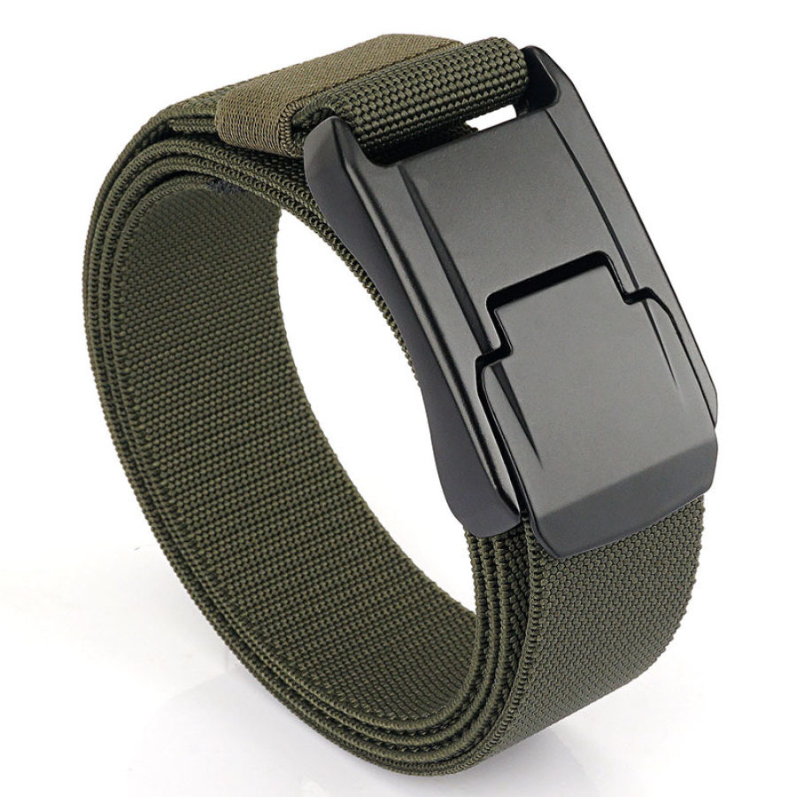 

Men's Outdoor Tactical Buckle Stretch Woven Casual Belt