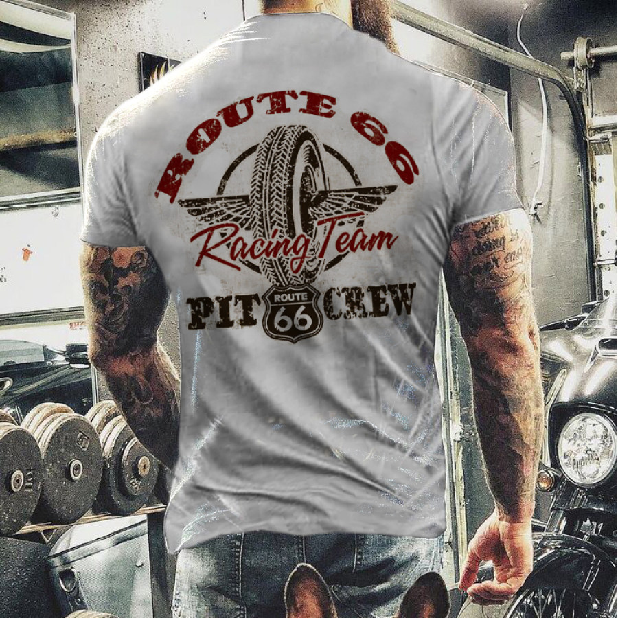 

Mens Mr Horsepower Fashion Print Casual T-shirt