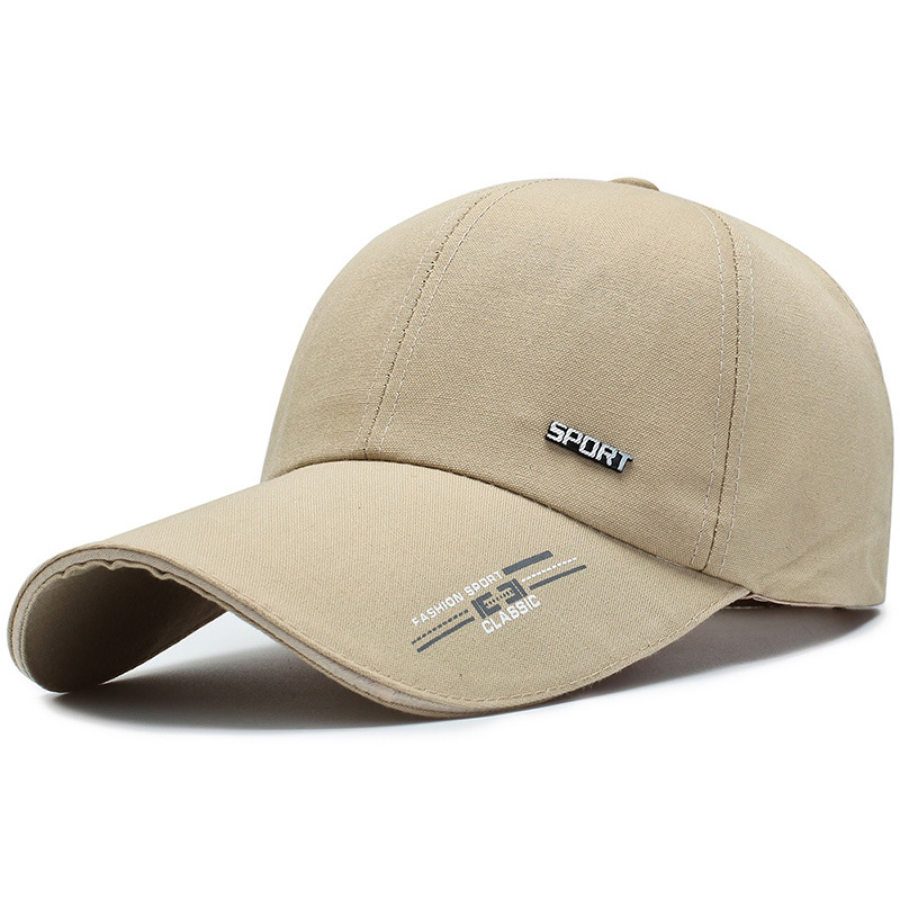 

Men's Outdoor Letter Print Travel Sun Hat