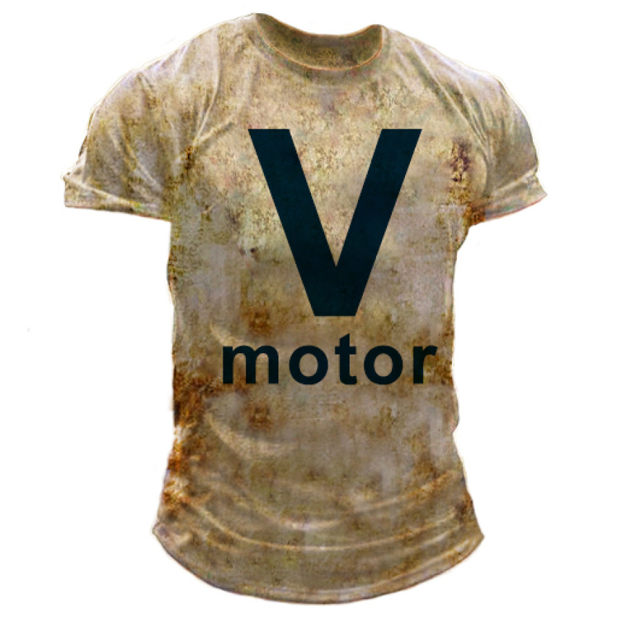 

Mens Oil Print Outdoor Combat T-shirt