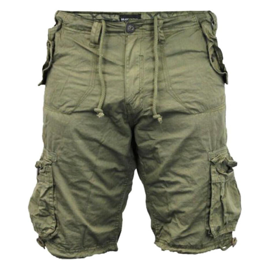 

Men's Outdoor Multi-pocket Vintage Cargo Shorts