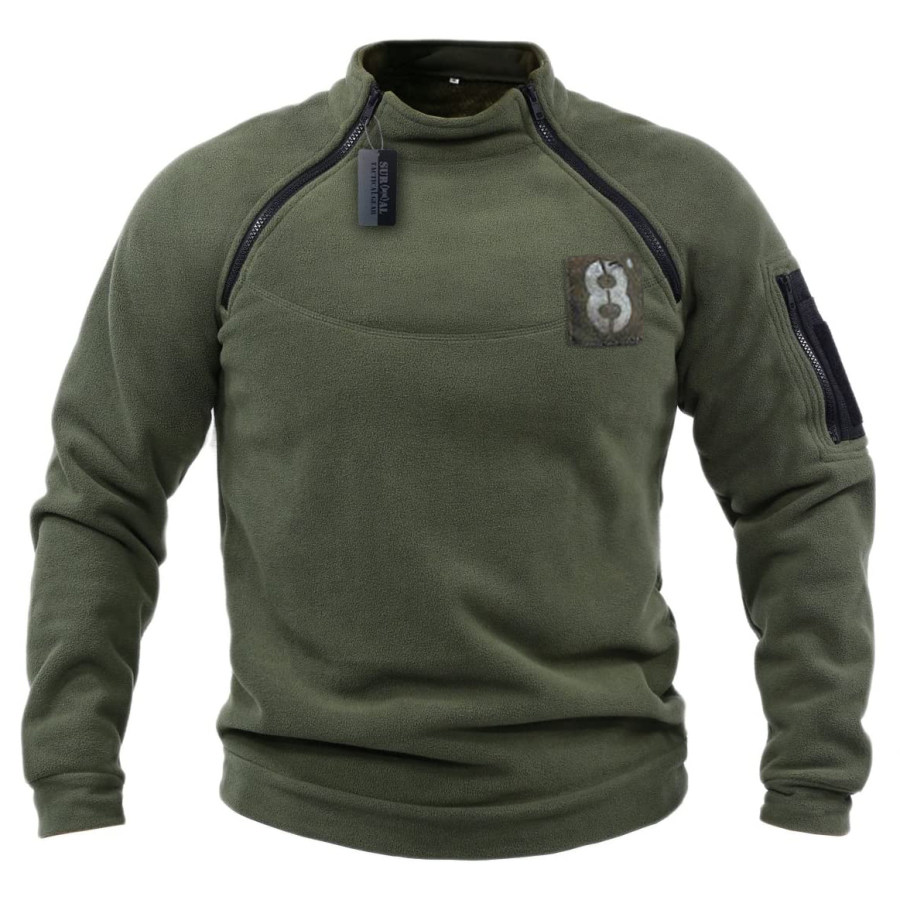 

Mens Outdoor Warm And Breathable Tactical Sweater