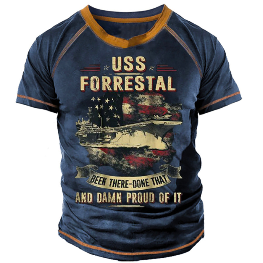 

Maglietta Uss Forrestal Cv 59 Della Marina Militare