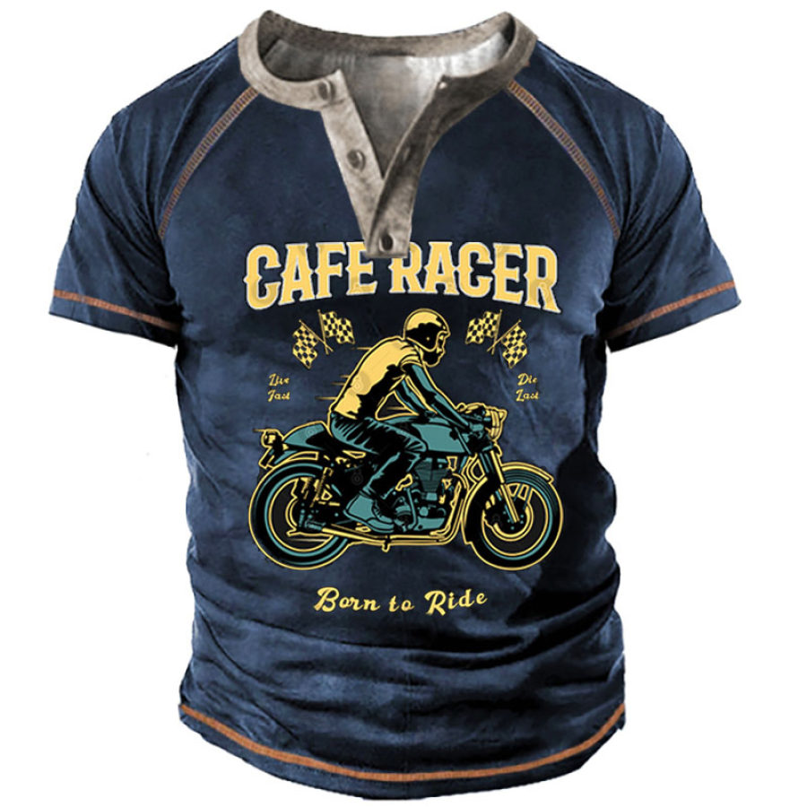 

Cafe Racer Born To Ride T Shirt