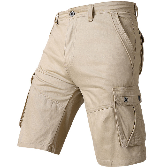 Men's Outdoor Multi-pocket Cotton Chic Cargo Shorts