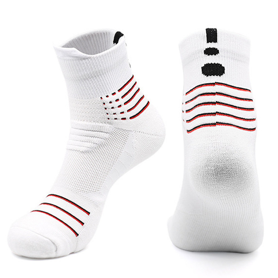 

Men's Casual High Elastic Basketball Sports Socks