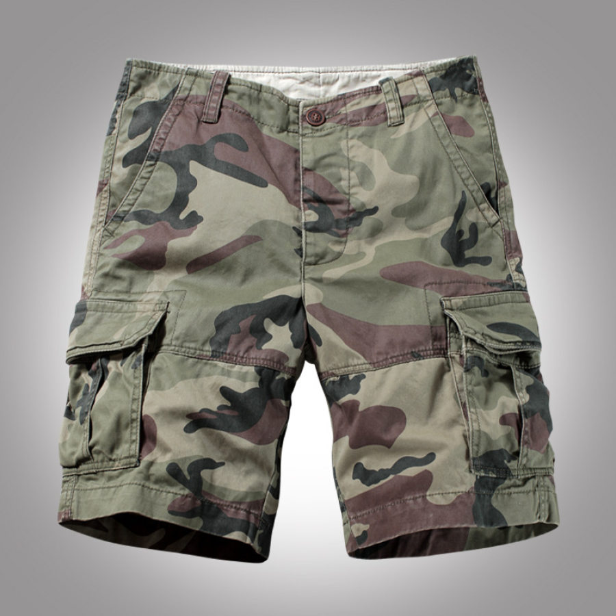 

Men's Outdoor Camo Desert Training Shorts