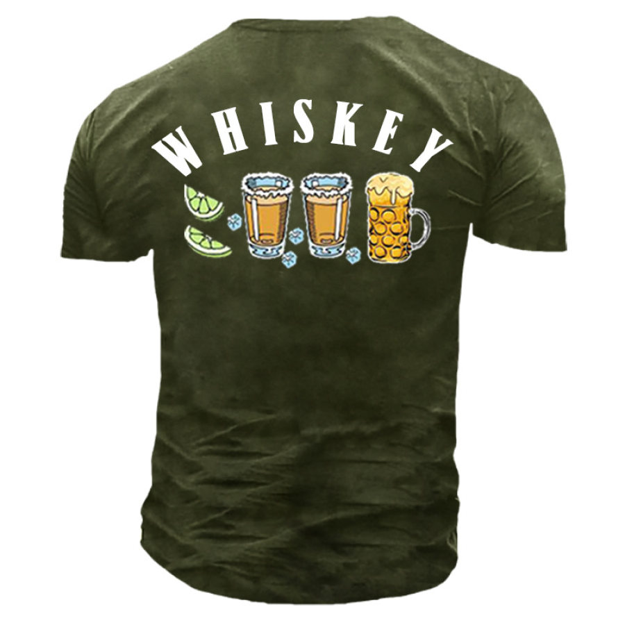 

Whisky Men's Cotton Tee