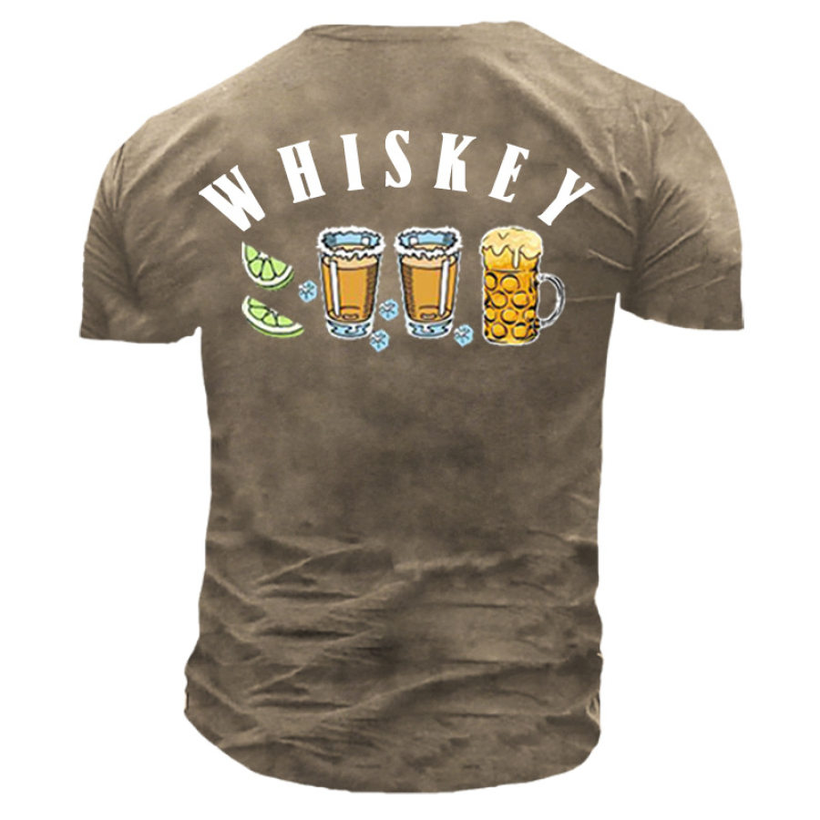

Whisky Men's Cotton Tee