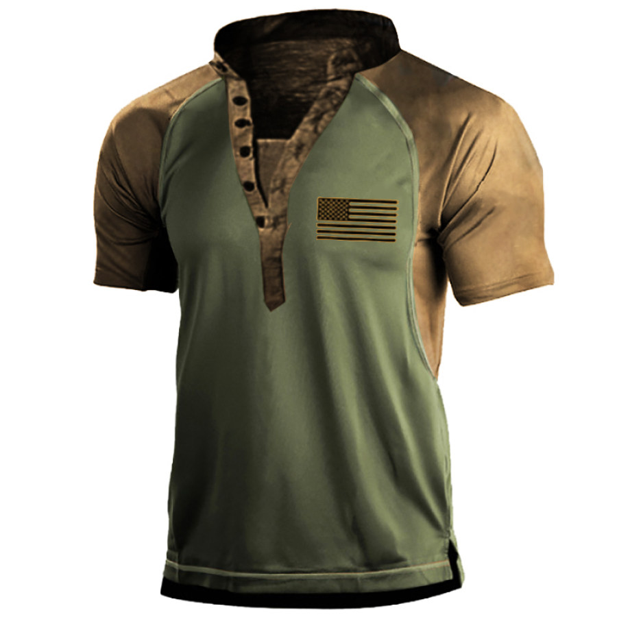 

Men's Outdoor Tactical Henley Shirt