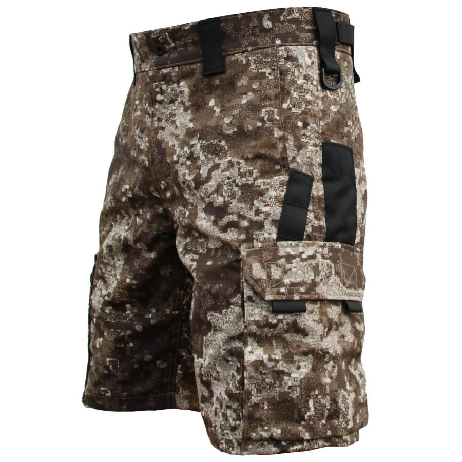 

Men's Outdoor Camo Multi Pocket Tactical Range Shorts