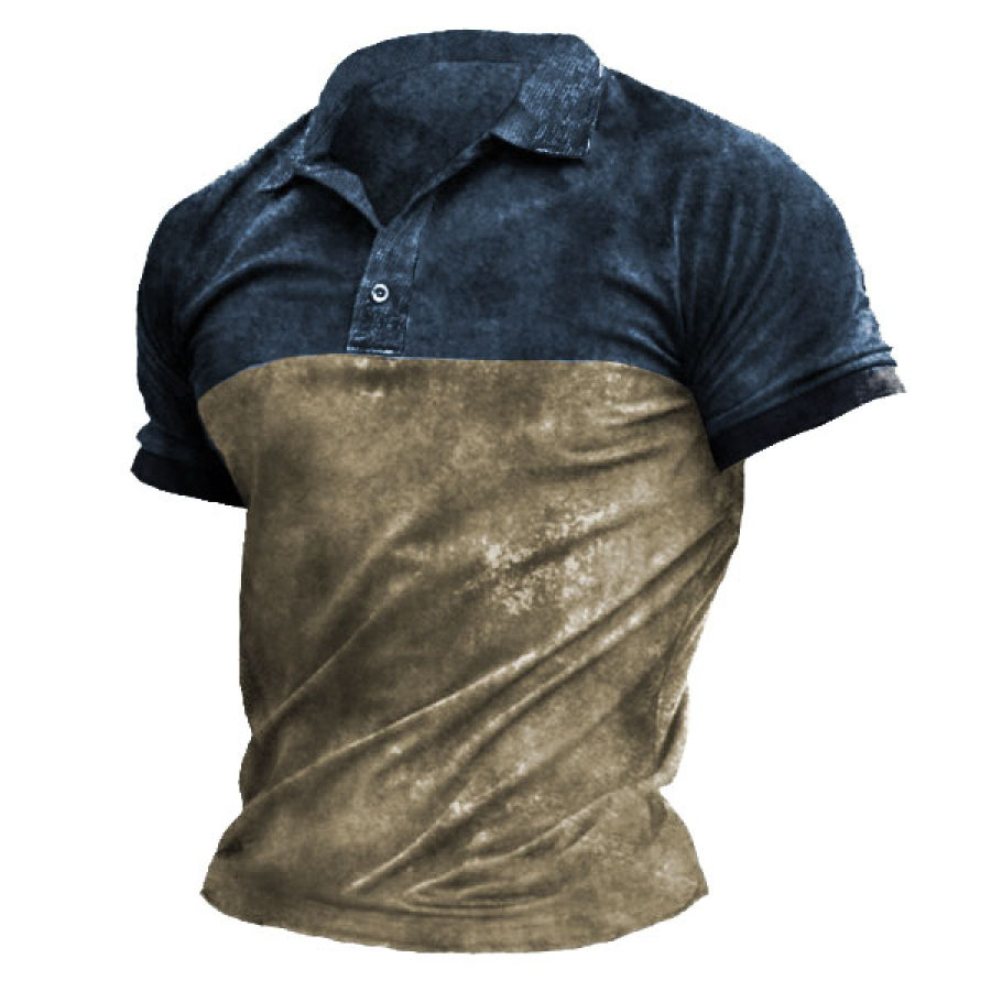 

Men's Training Polo Short Sleeve T-Shirt