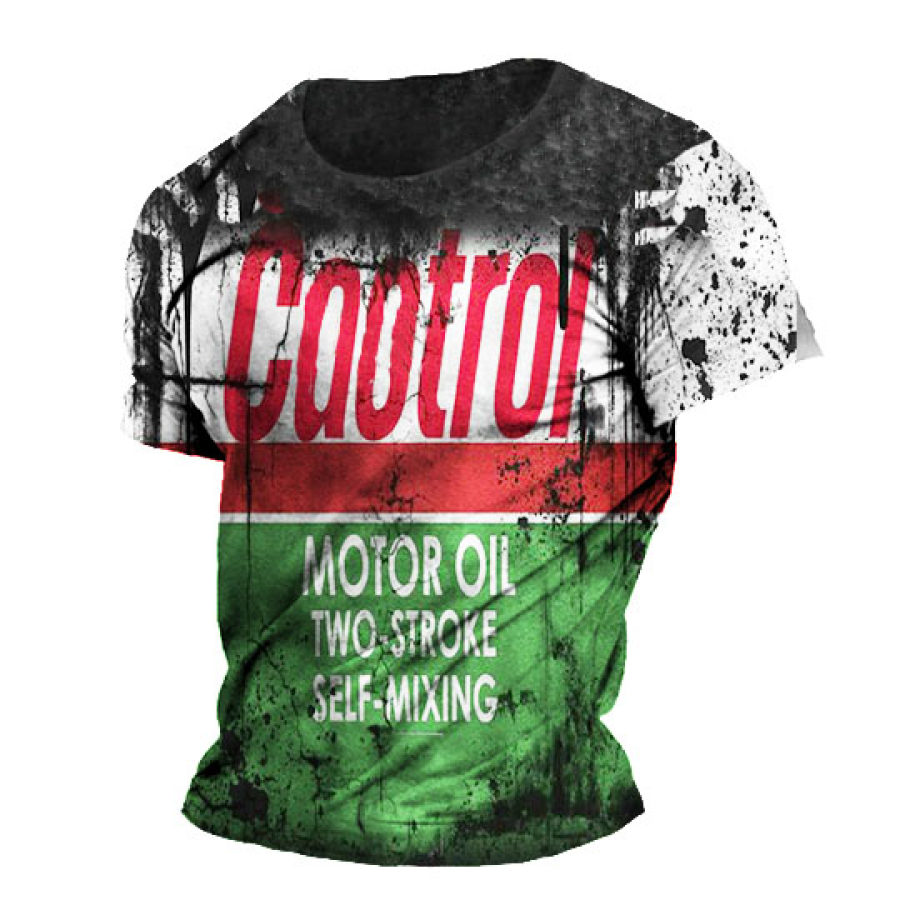 

Men's Outdoor Racing Print T-Shirt