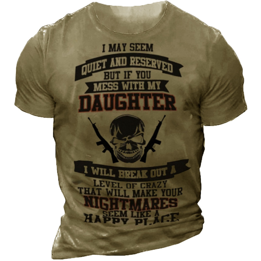 

Men's Outdoor Comfortable Breathable Printed T-Shirt