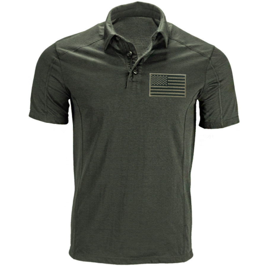 

Men's Outdoor Comfortable Breathable Pure Cotton Classic Polo