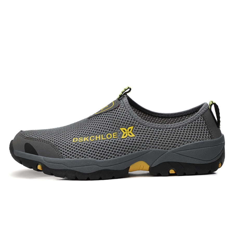 Men's Casual Mesh Breathable Hiking Sneakers