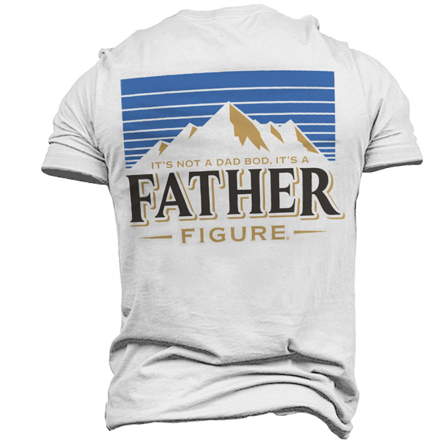 

It's Not A Dad Bod It's A Father Figure Vintage Cotton T-Shirt