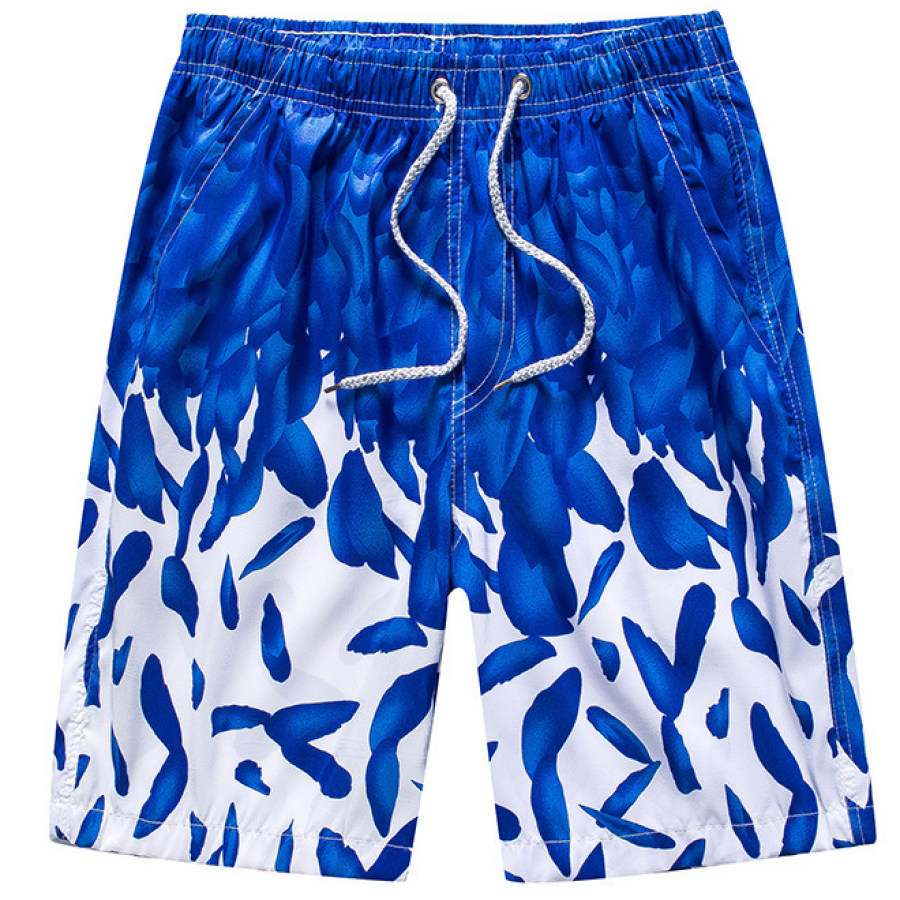 

Men's Casual Outdoor Quick Dry Printing Beach Pants Shorts
