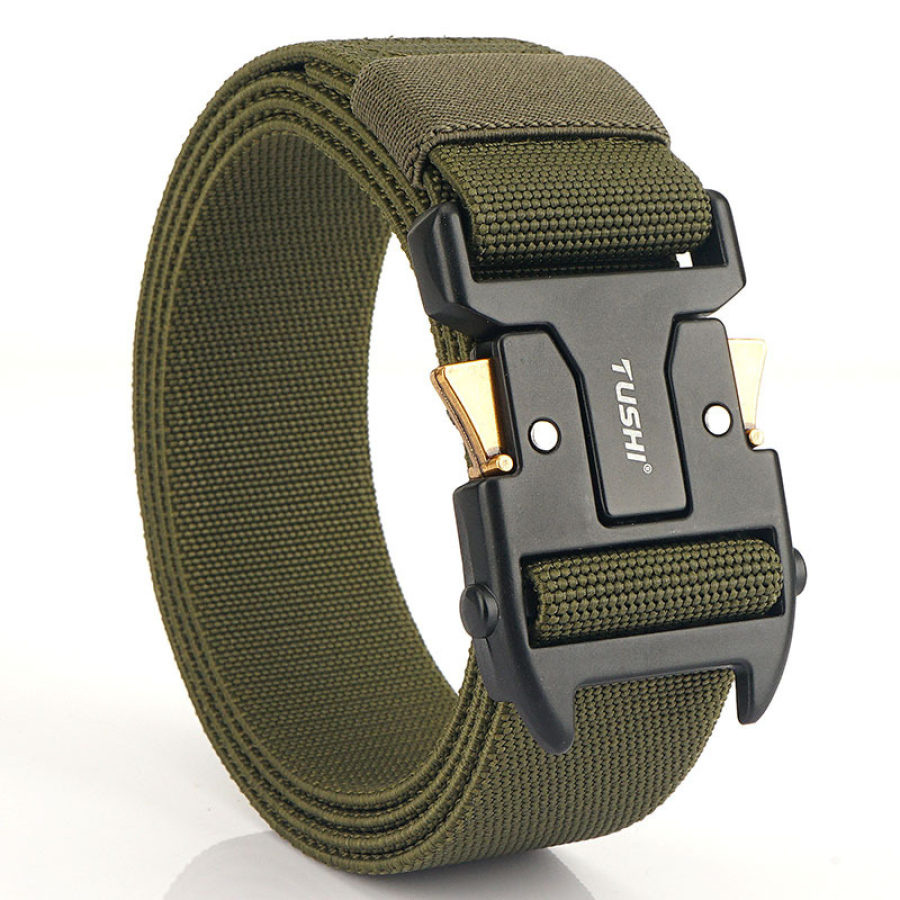 

Men's Outdoor Sports Simple Quick Release Buckle Nylon Belt