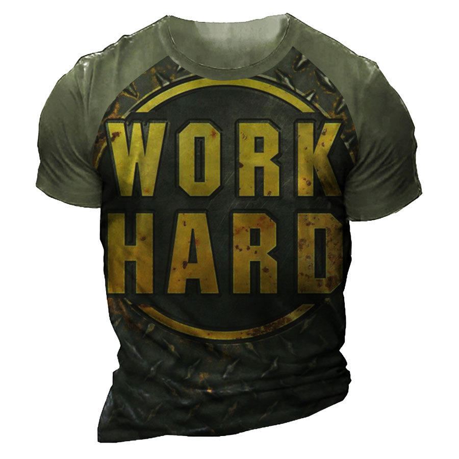 

Men's Training Slogan Short Sleeve T-Shirt