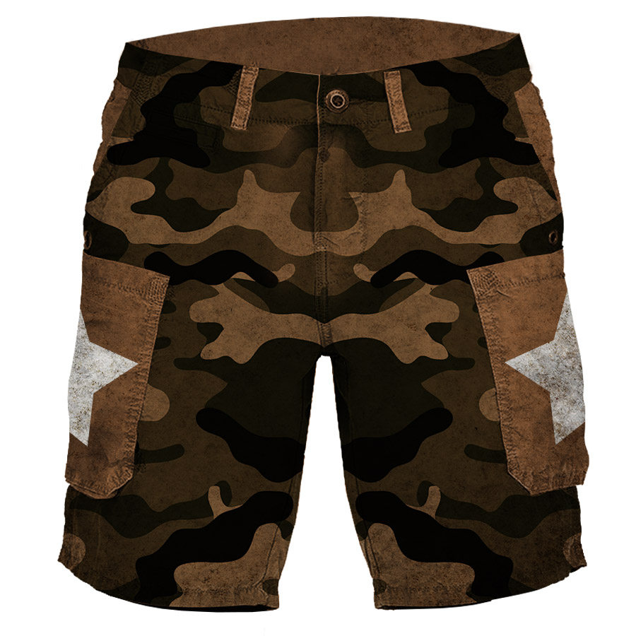 

Men's Camo Tactical Shorts