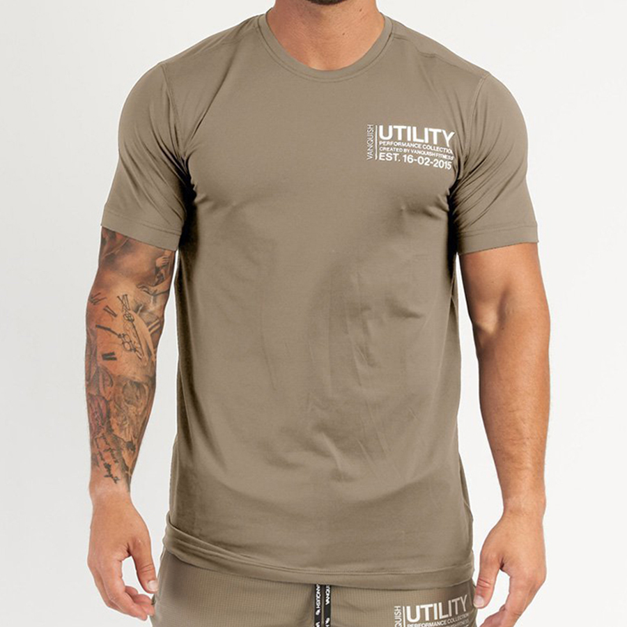 Men's Training Sports Short Sleeve Chic T-shirt