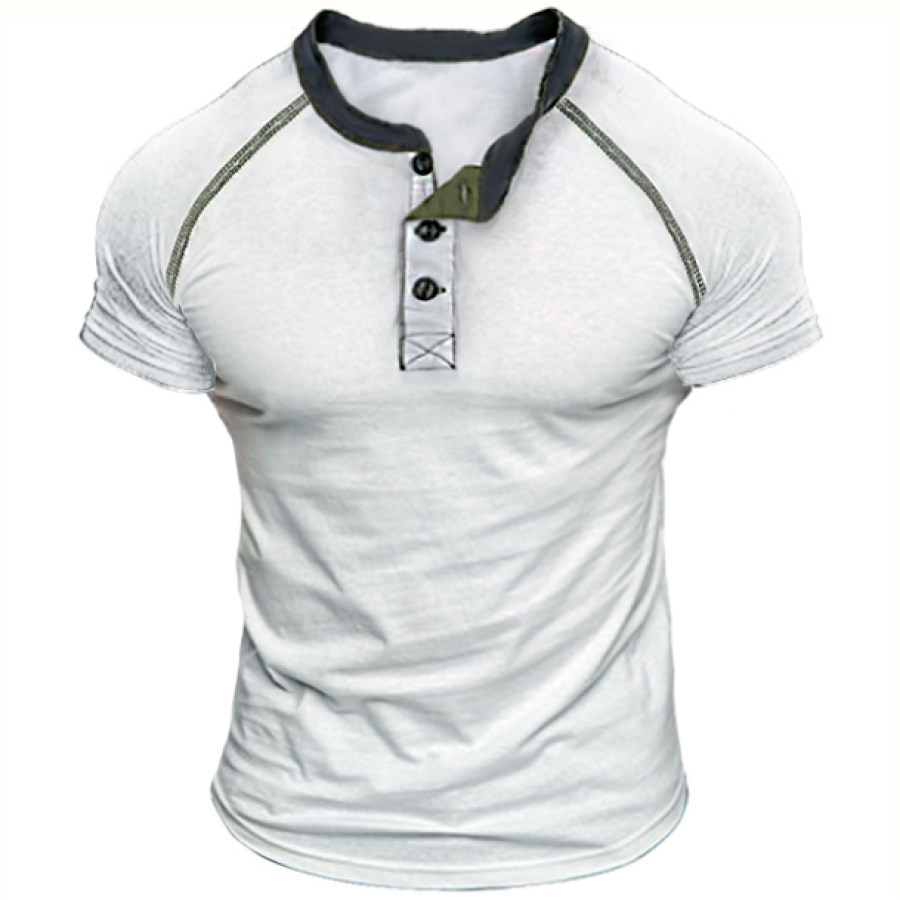 

Men's Vintage Comfort Henley Shirt