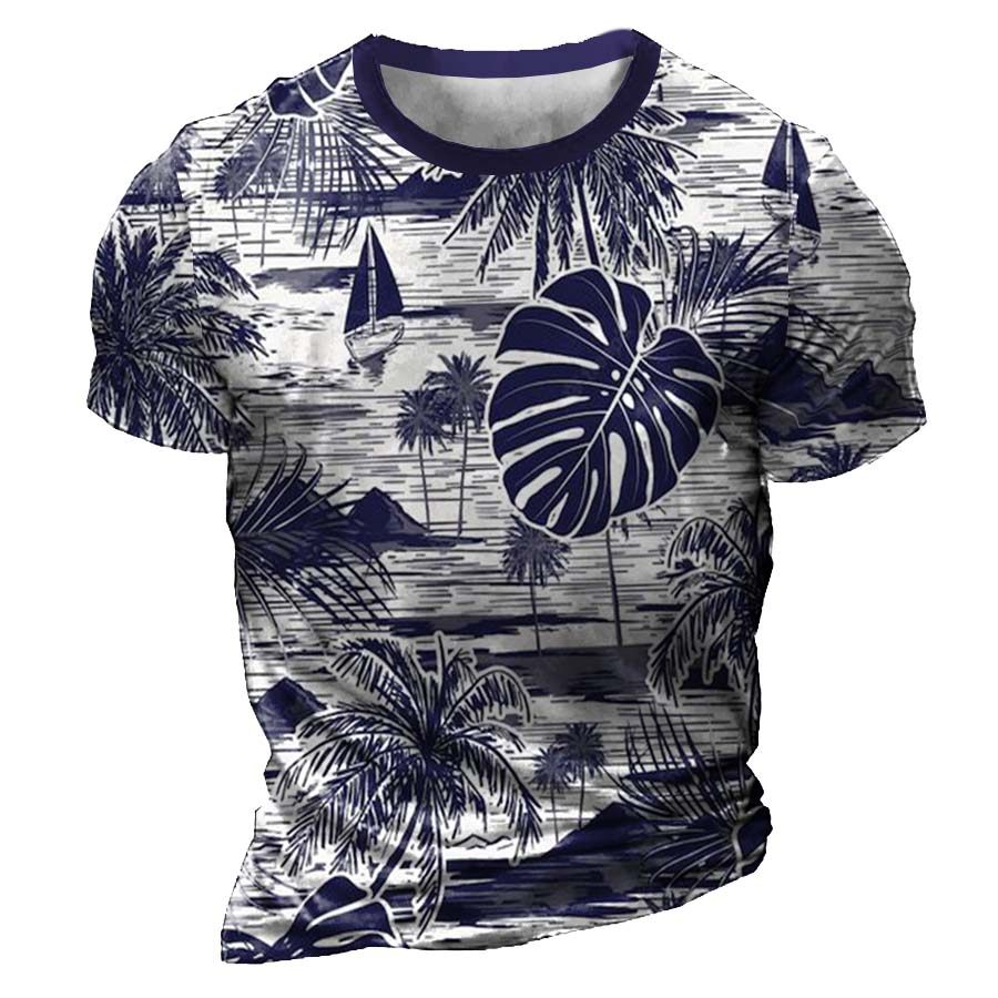 

Men's Leaf Element Vacation Short Sleeve T-Shirt