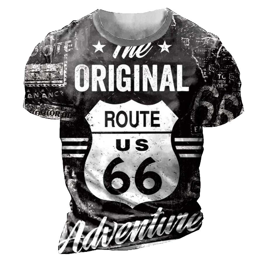 

The Original Route 66 Men's Short Sleeve T-Shirt