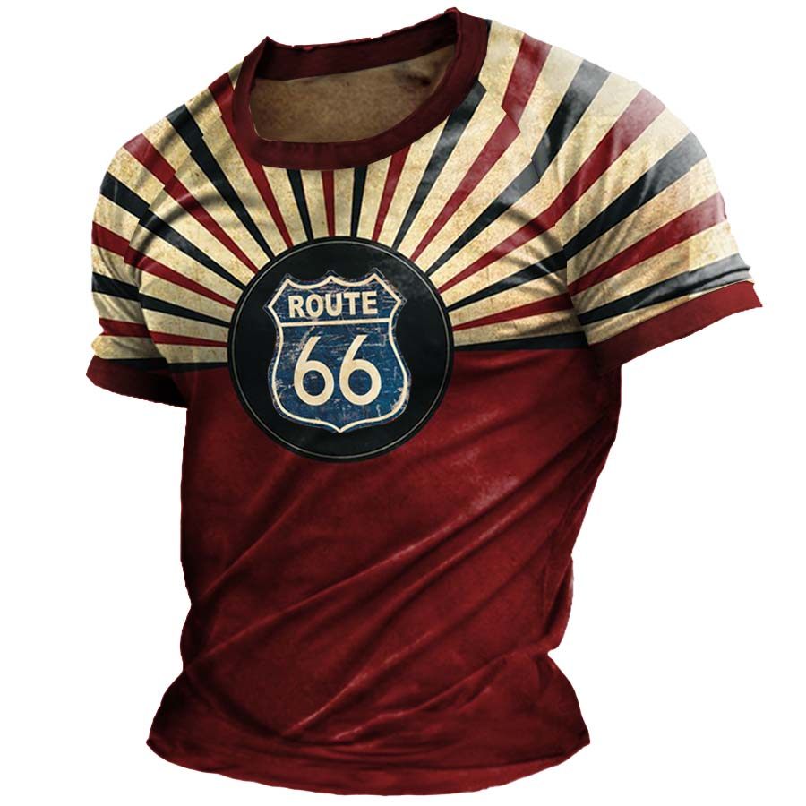 

Men's Outdoor Route 66 Short Sleeve T-Shirt