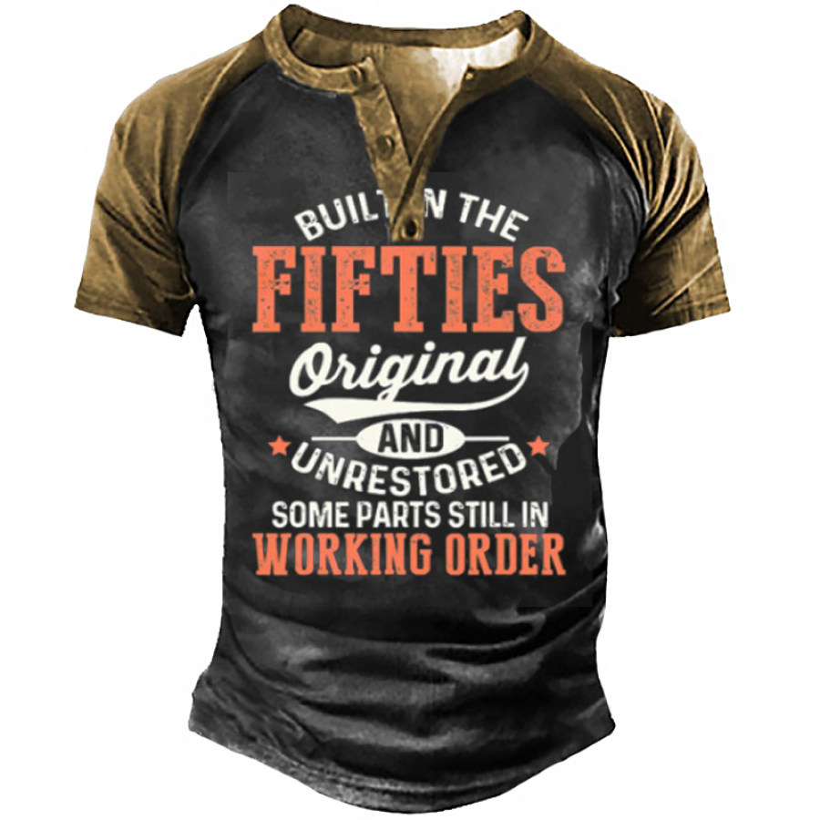 

Men's Printed T Shirts With Fifties